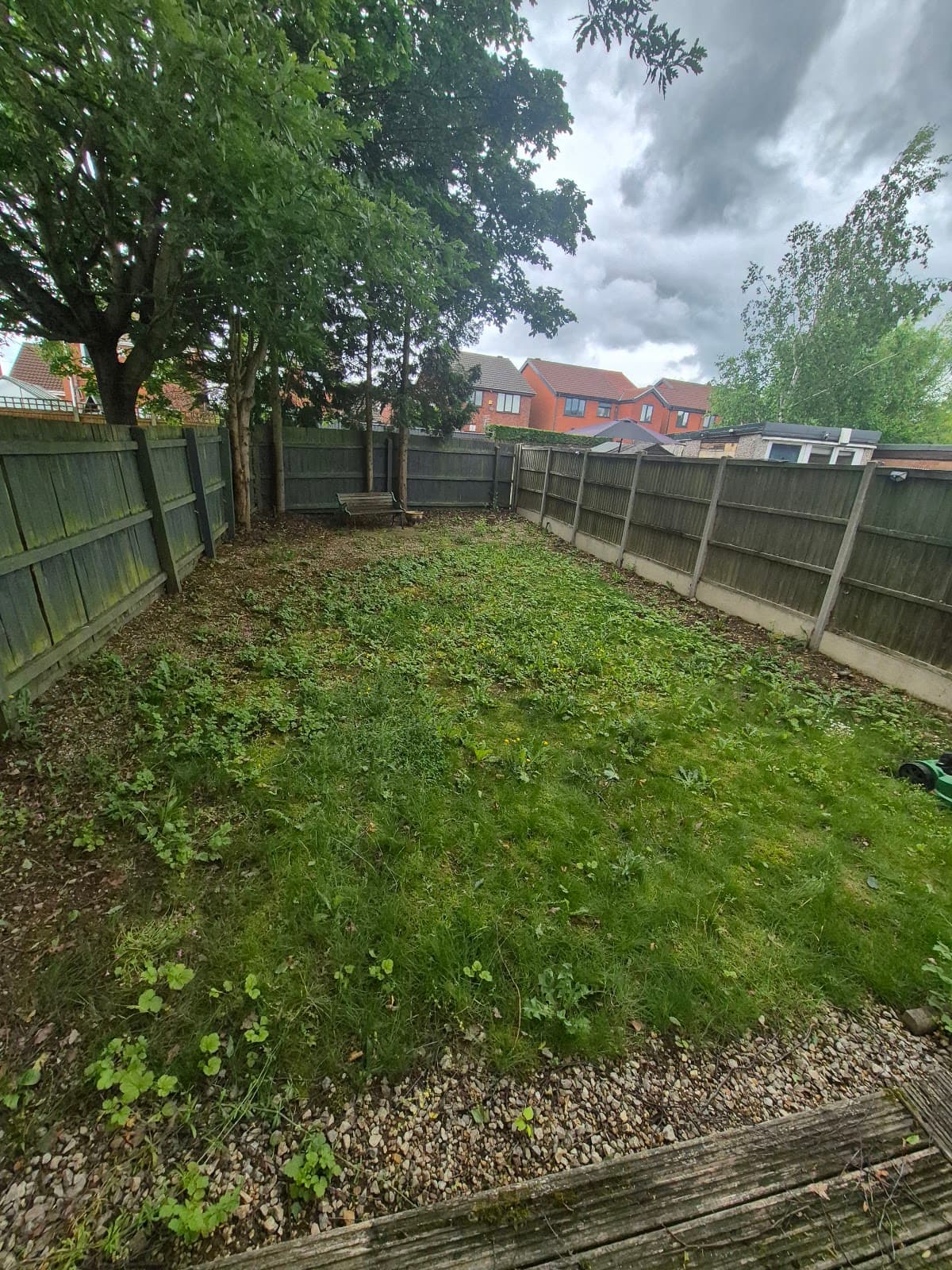Chedworth Garden Tidy — before