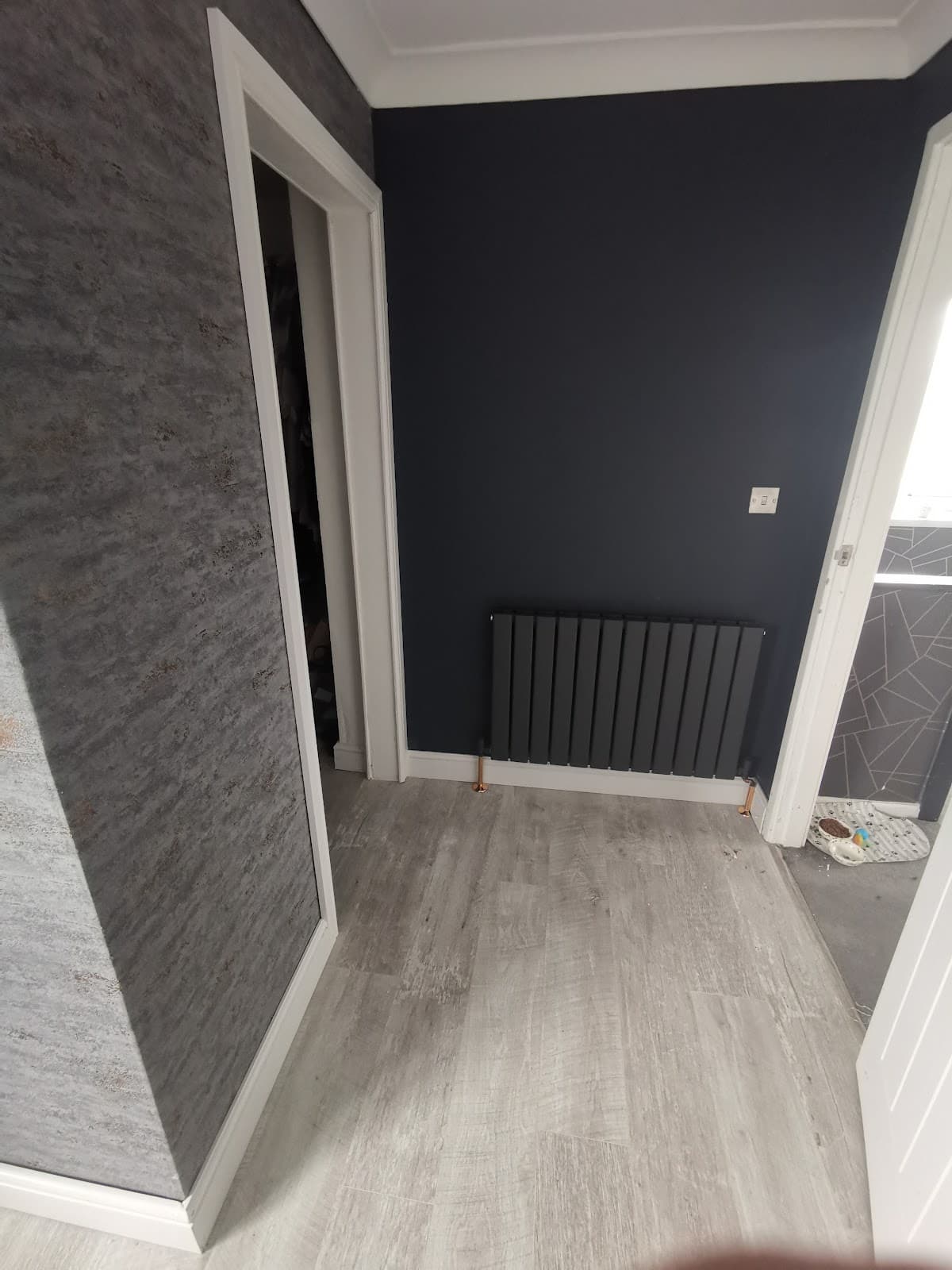 New flooring installed — clean finish ready for new tenants