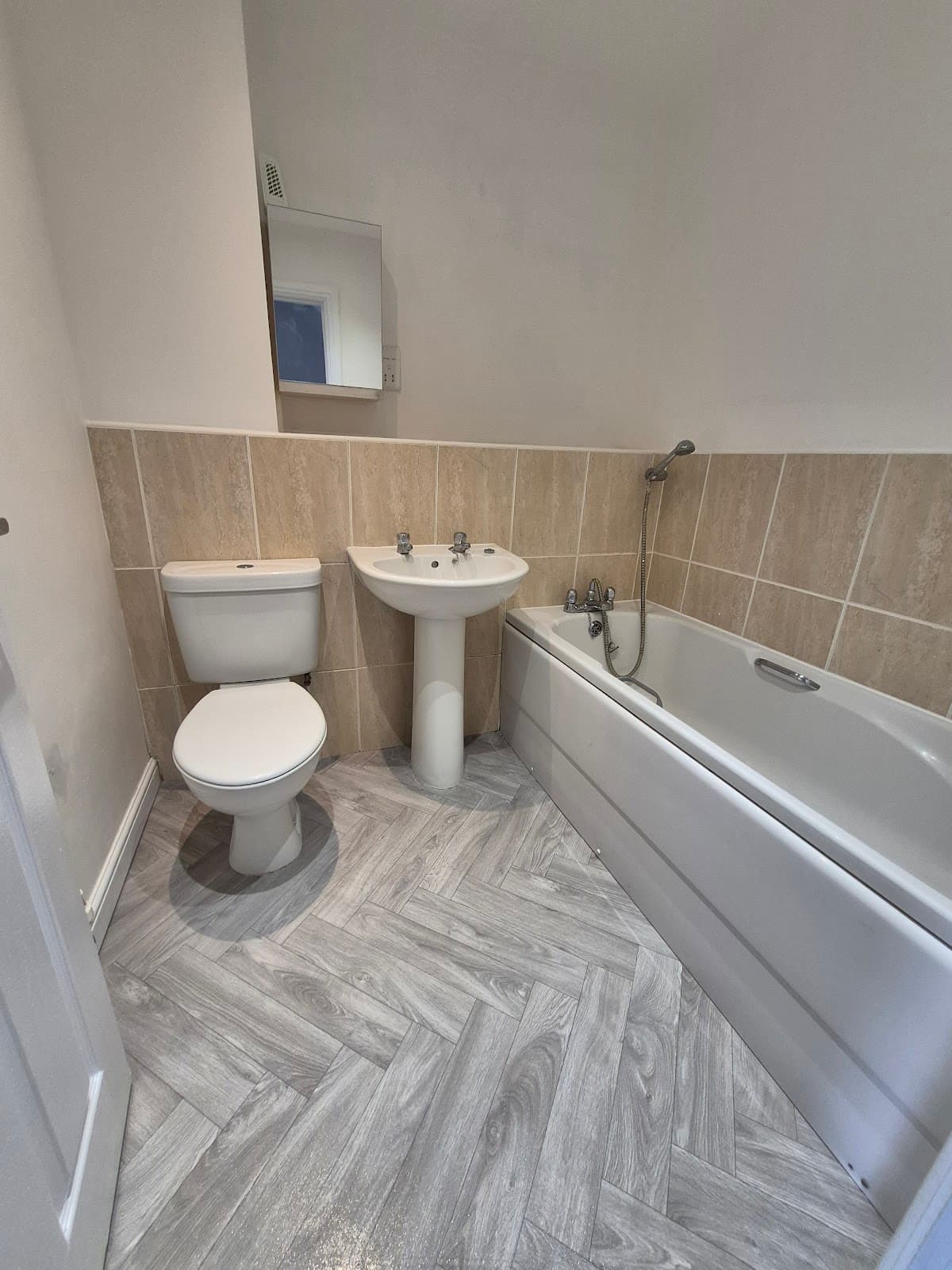 New flooring fitted — clean finish throughout