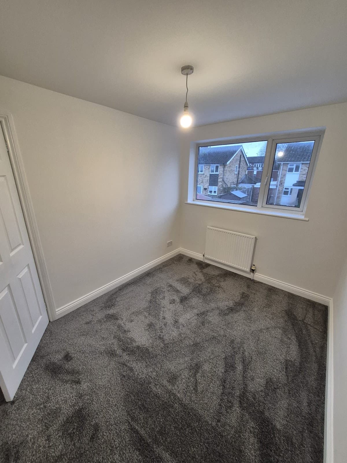 Flooring — fresh carpet fitted for rental property