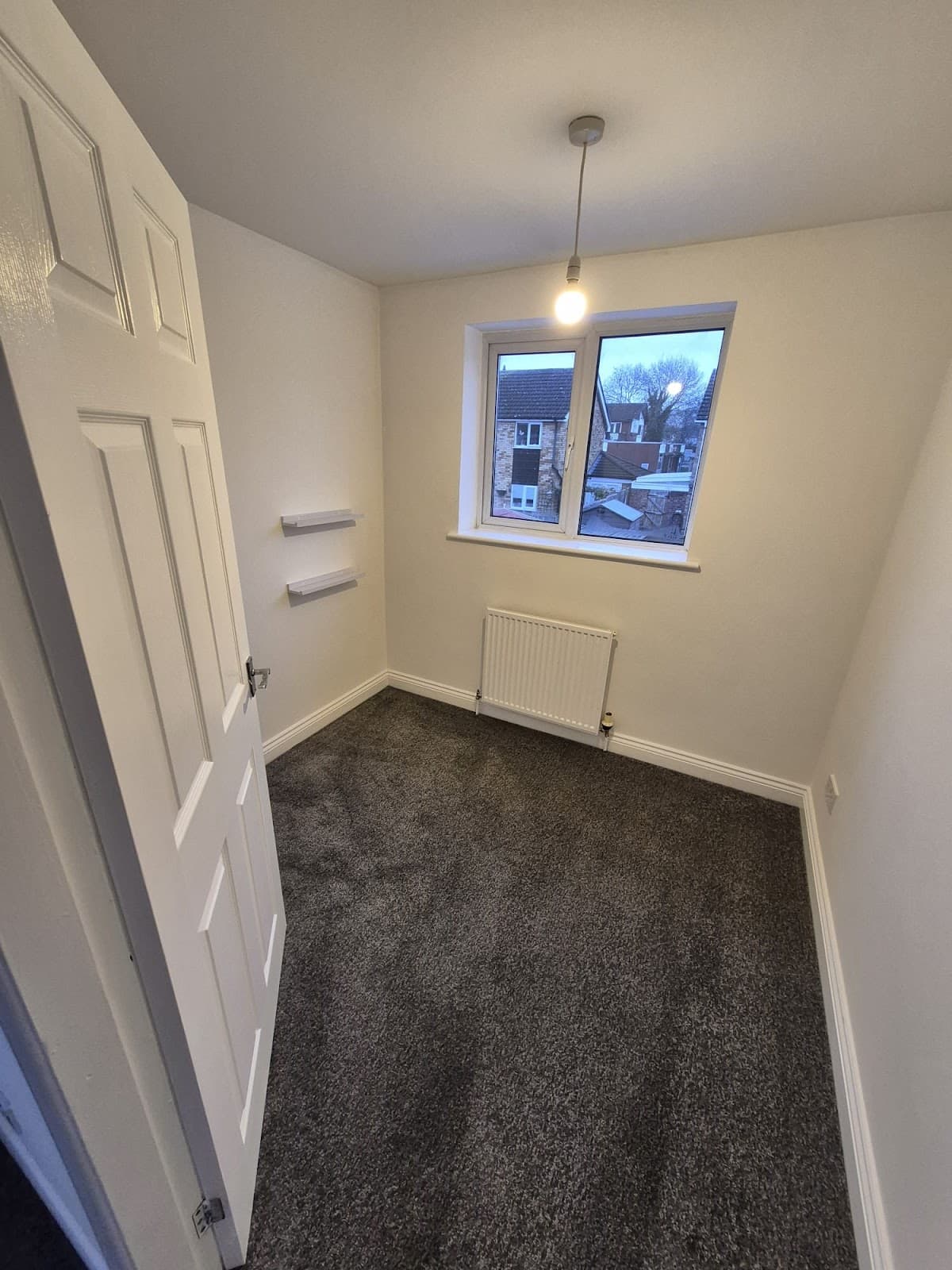 Flooring installation — full room fitted