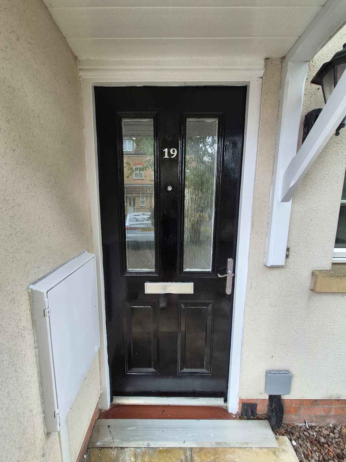 Painting and decorating — hallway and staircase repainted