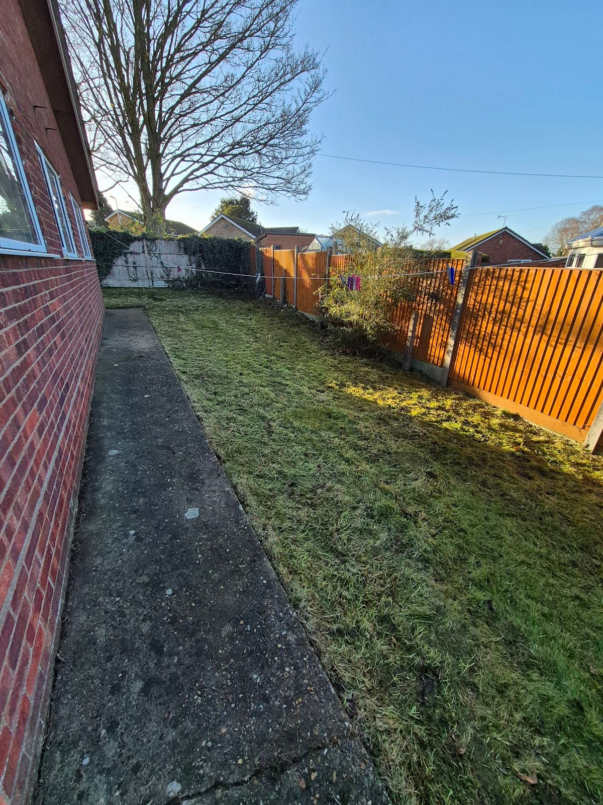 After — Overgrown garden fully cleared and transformed by LWR Group, Lincoln