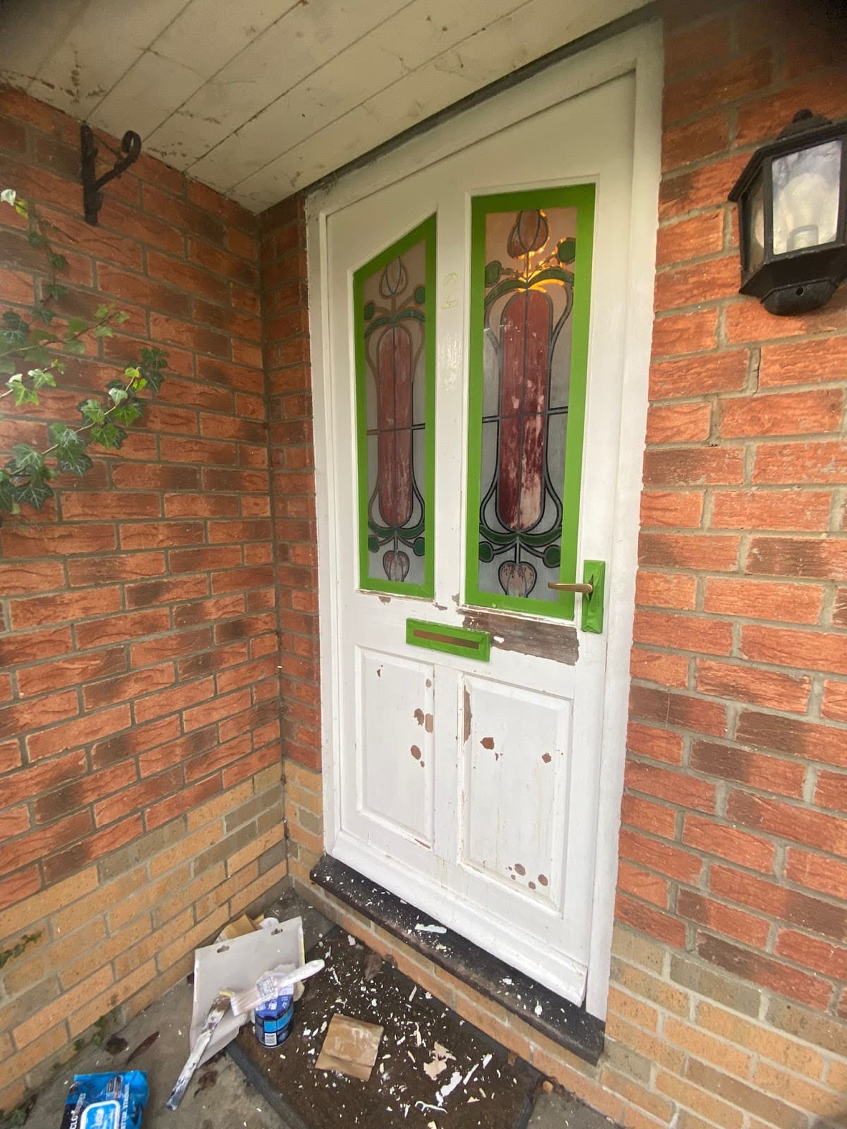 Before — Tired scuffed interior walls needing full redecoration in Lincoln rental property