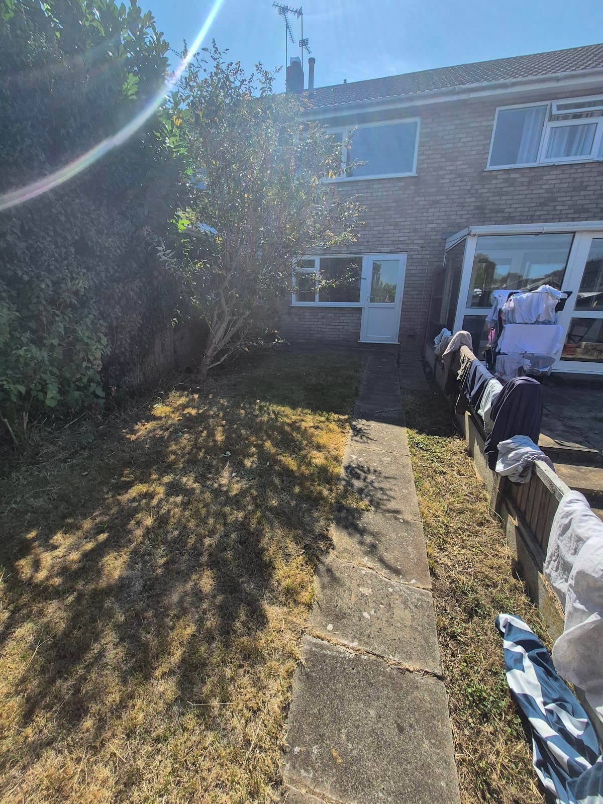 Garden clearance and tidy — before and after transformation