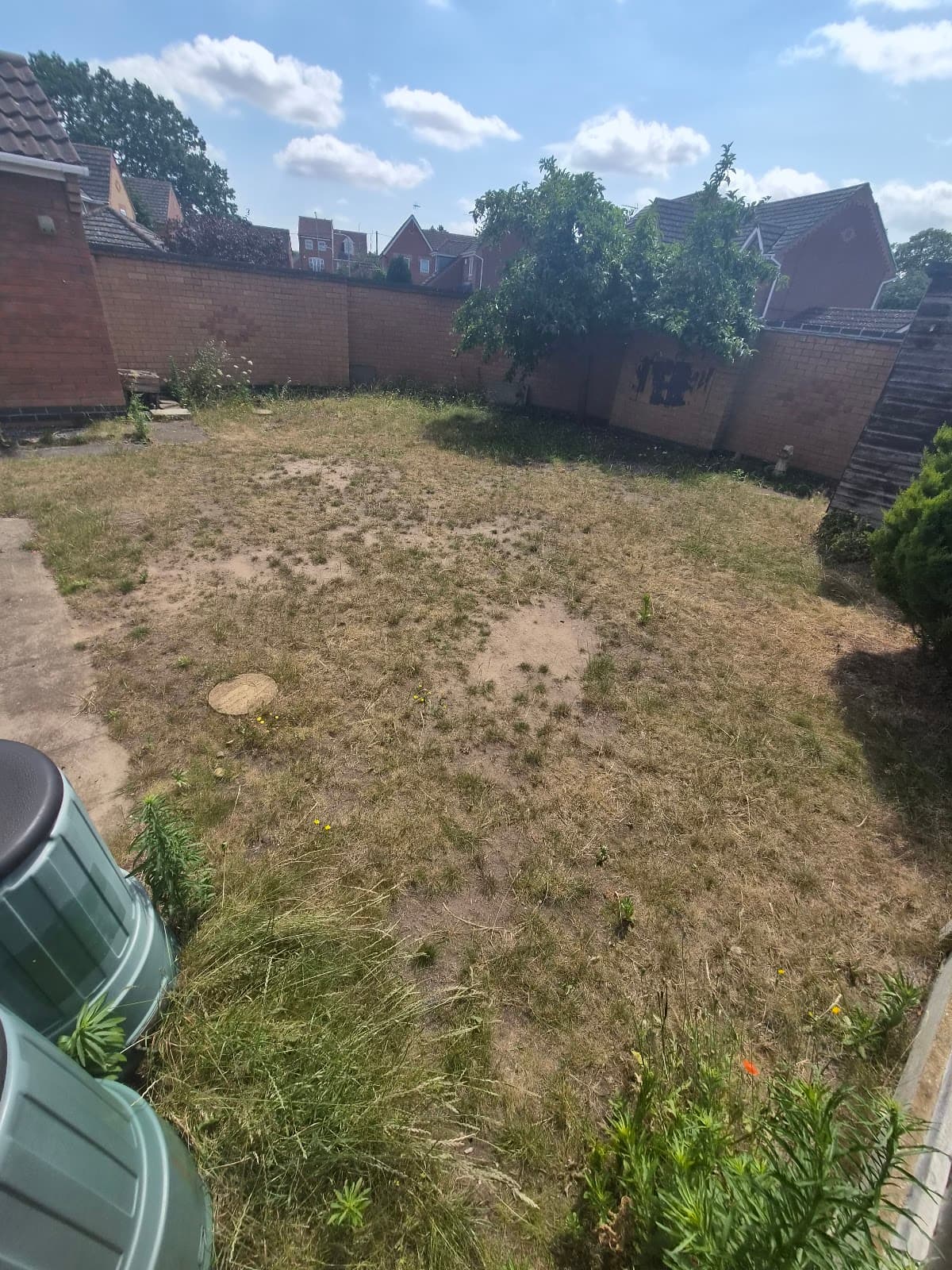 Mallard Garden Tidy — before