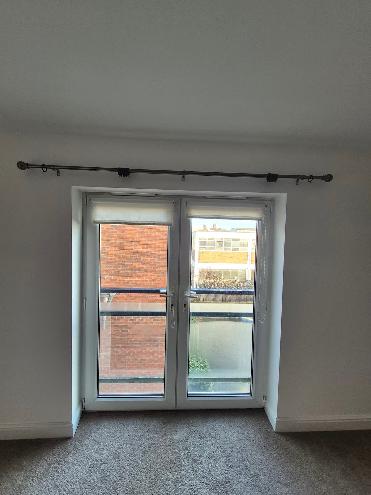 After — Door repair and realignment completed, smooth operation restored, Lincoln