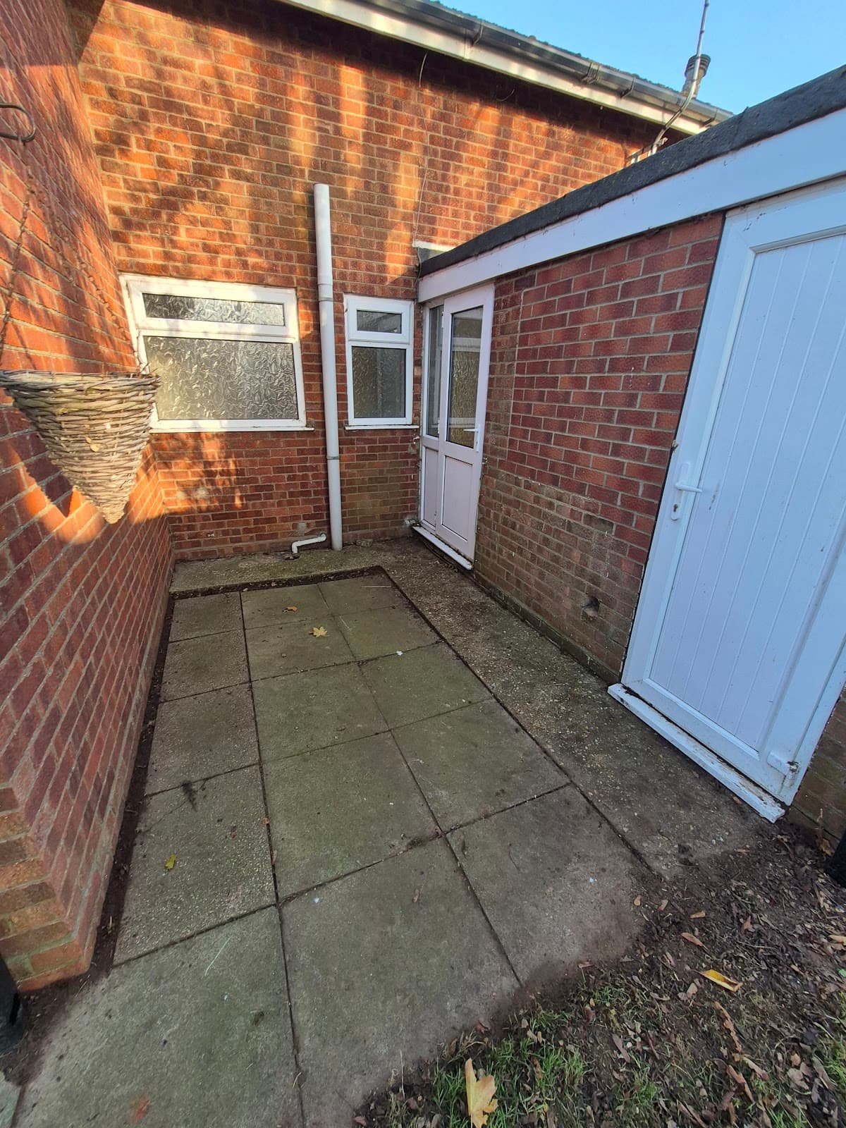 After — Rear yard cleared, tidied and restored by LWR Group garden team, Lincoln