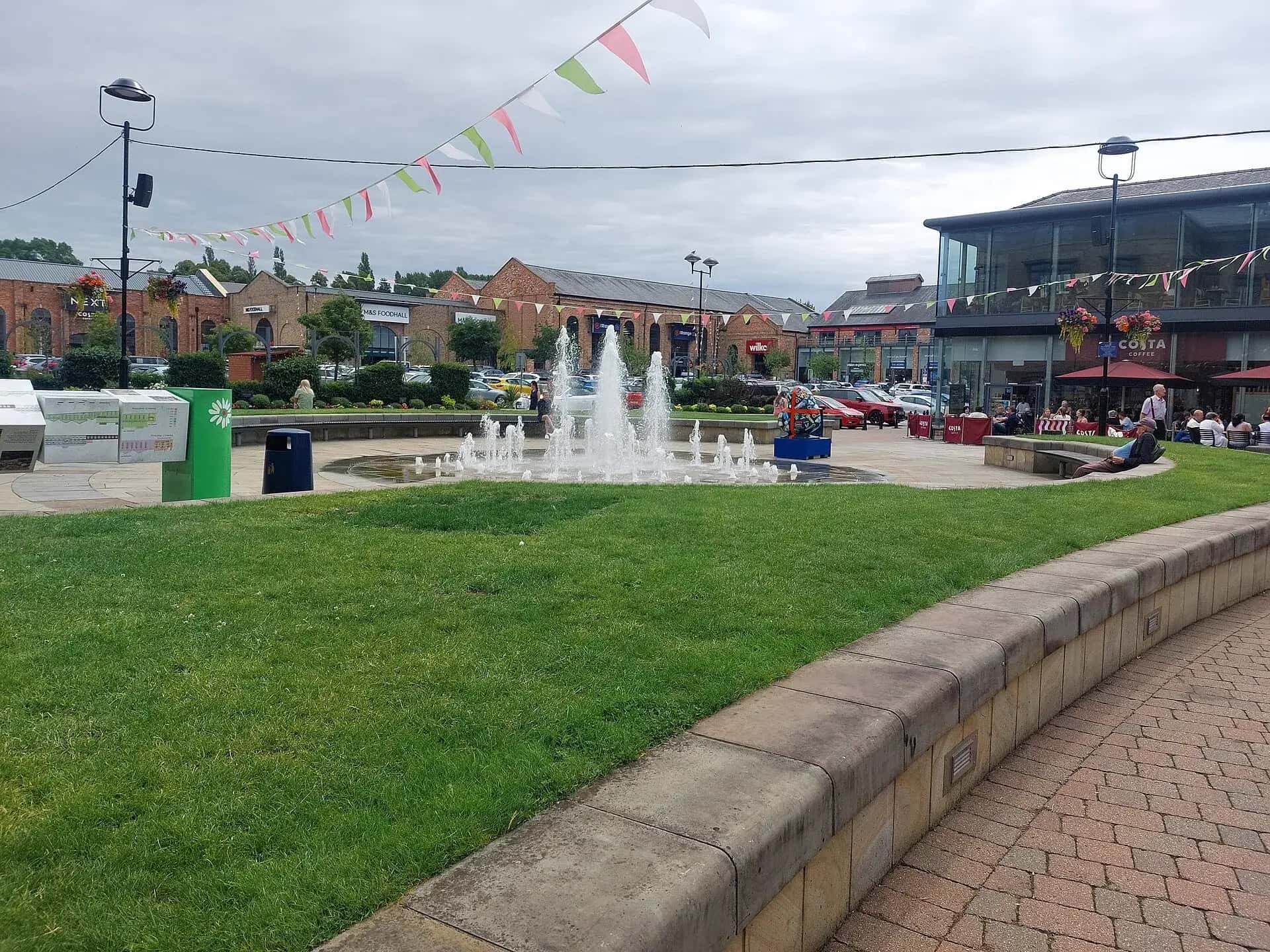 Marshall's Yard shopping centre, Gainsborough — LWR Group property maintenance in Gainsborough