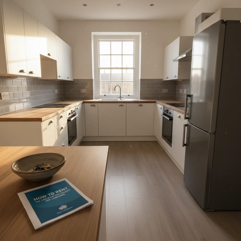Freshly painted clean empty room ready for new tenants, landlord property preparation guide