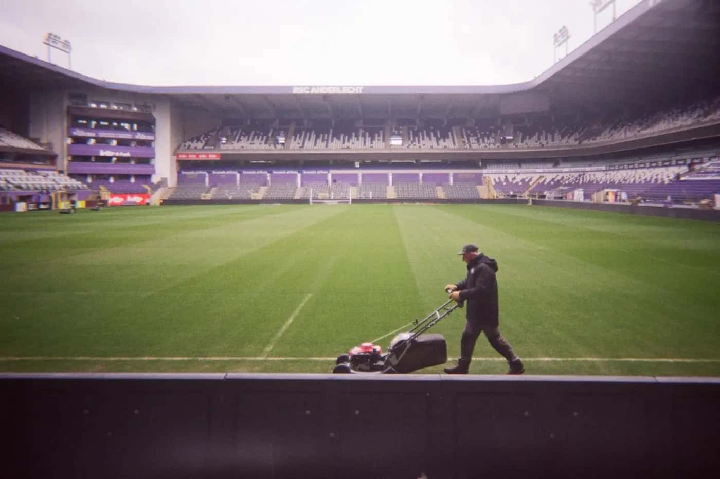 Professional grounds team maintaining a commercial premises in Lincoln — LWR Group