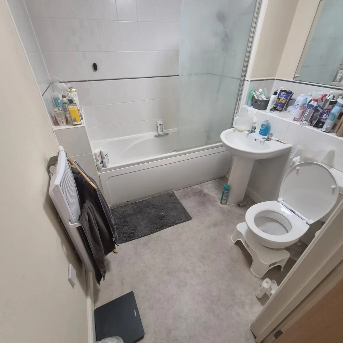 Before: End of tenancy cleaning: before and after