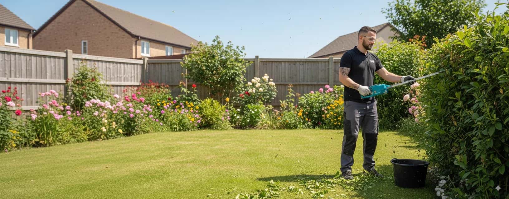 Landscaped garden in Lincoln by LWR Group