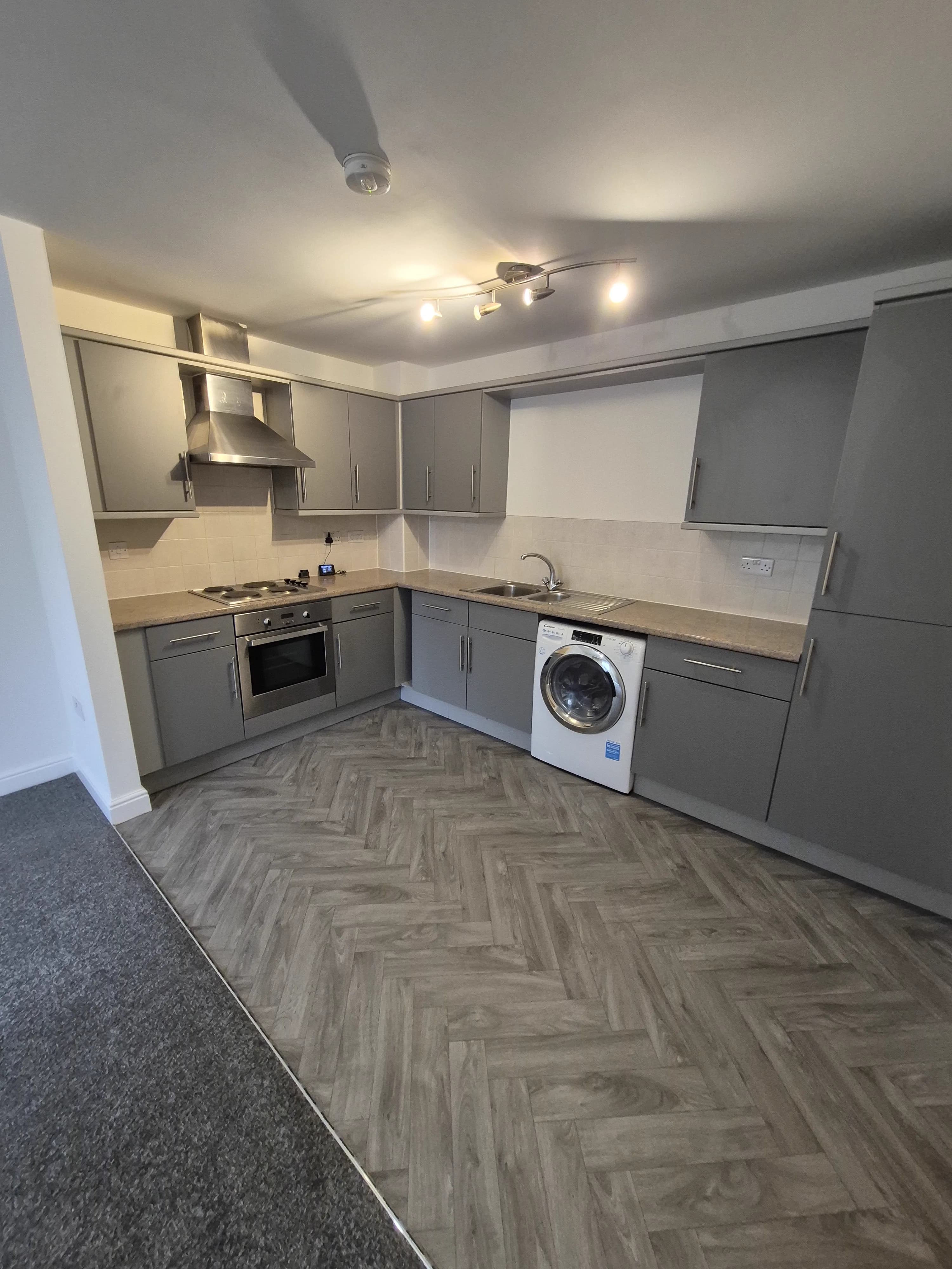 Shelf and joinery work at a Lincoln home