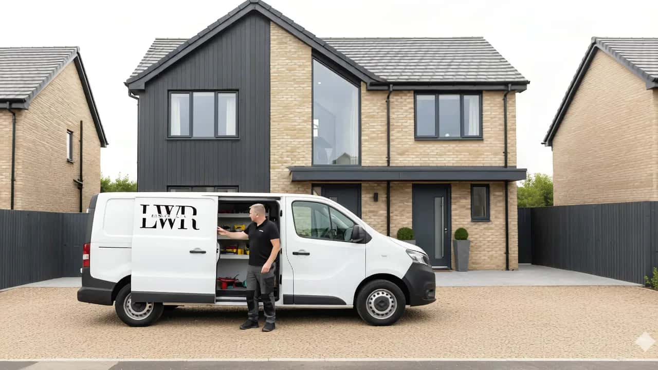Damp and mould survey in progress at a Lincoln property — LWR Group