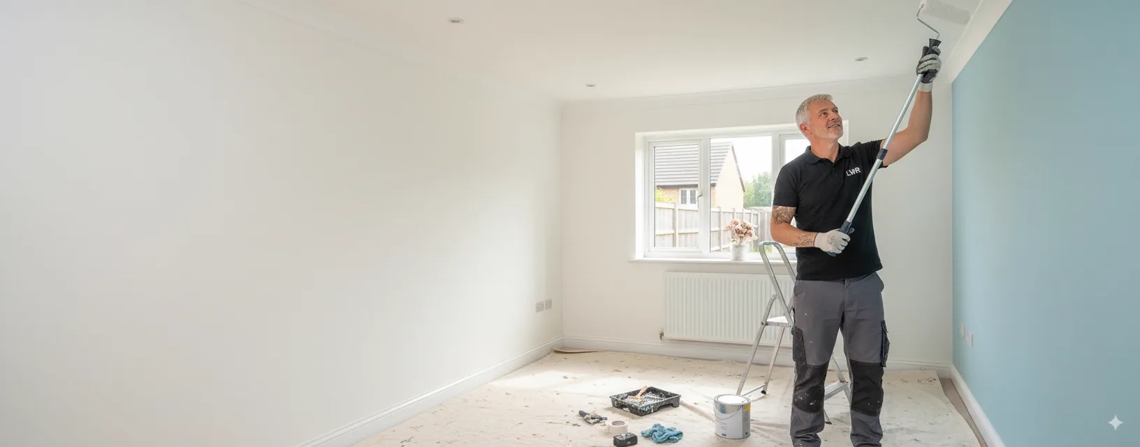 Home improvement project — painting and decorating