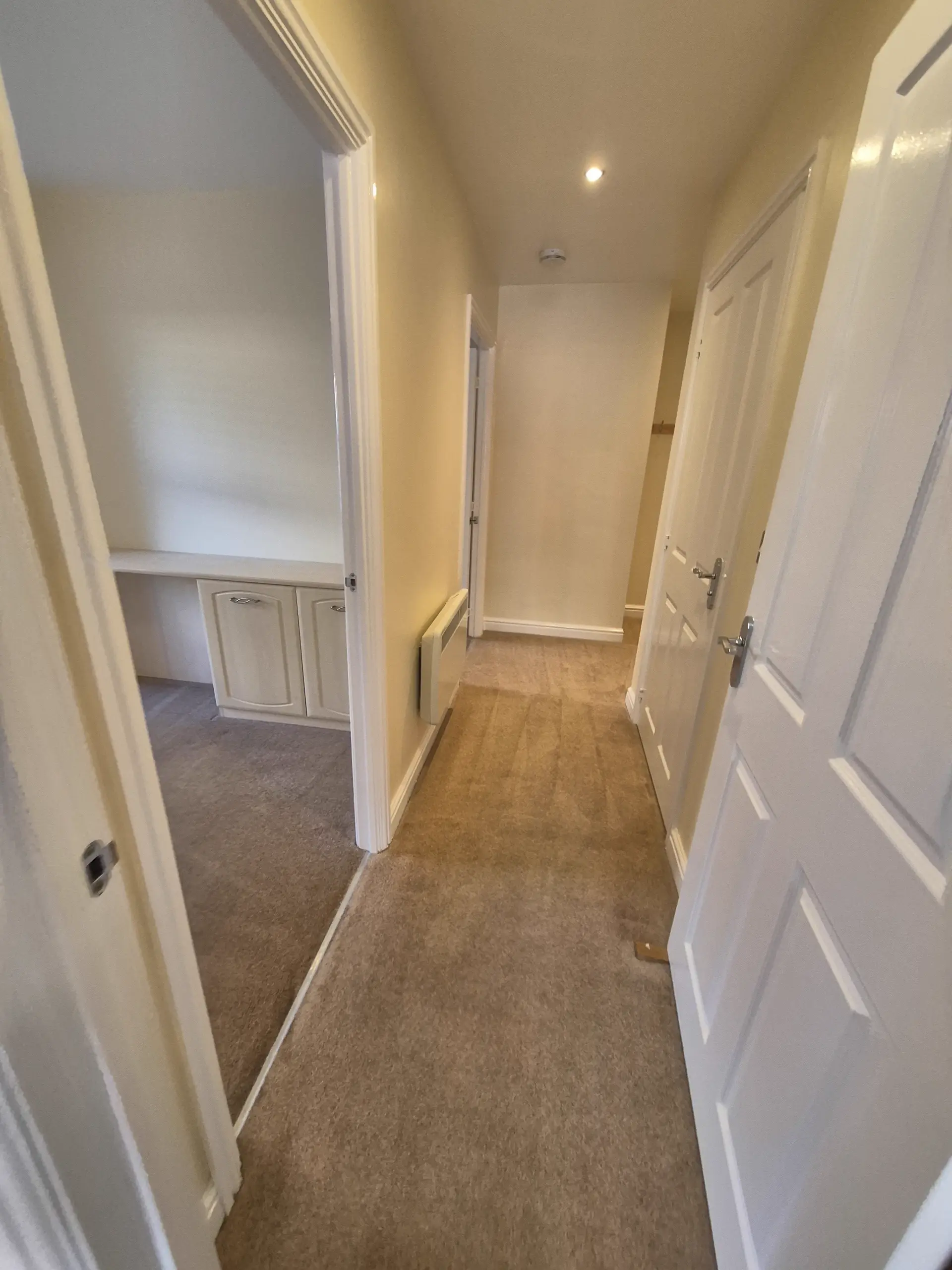 Communal carpet restored after deep clean — office and commercial carpet cleaning in Lincoln by LWR Group