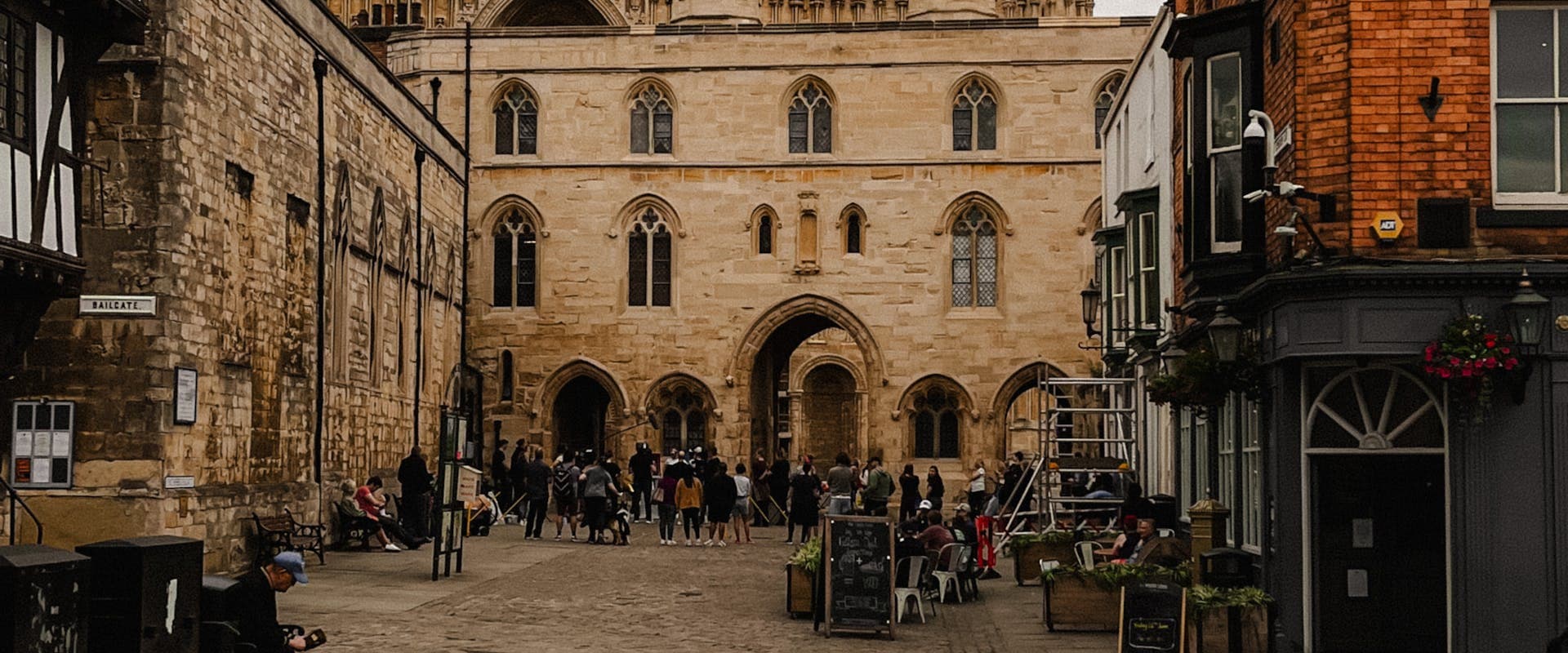 Lincoln Cathedral framed by historic buildings — LWR Group landlord property services